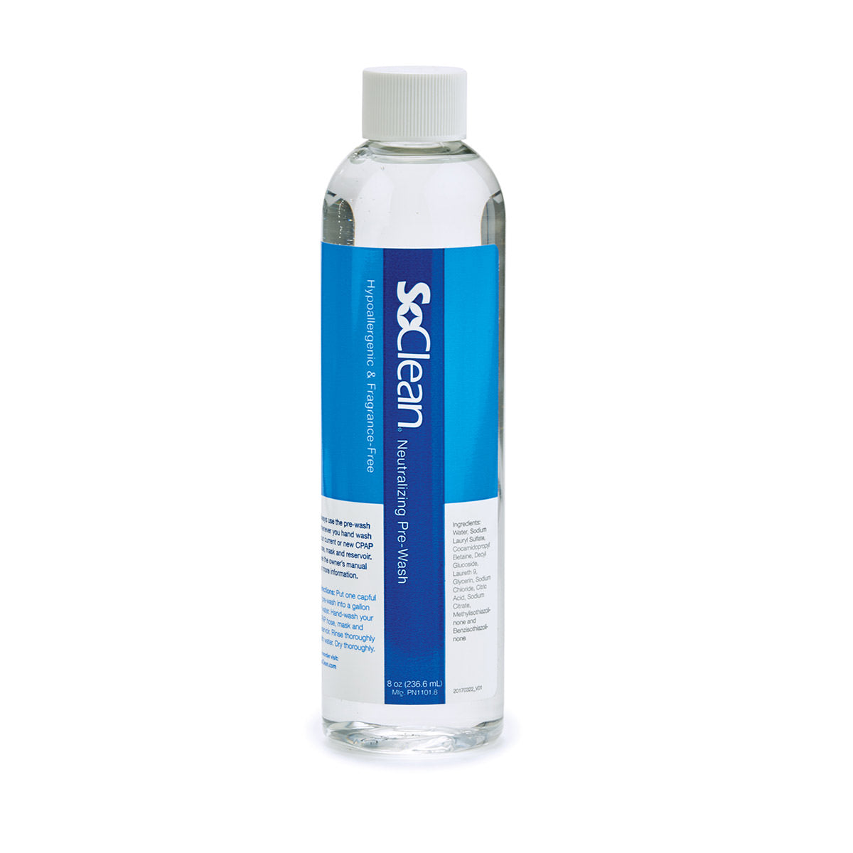 Stock Image of SoClean's Neutralizing Pre-Wash