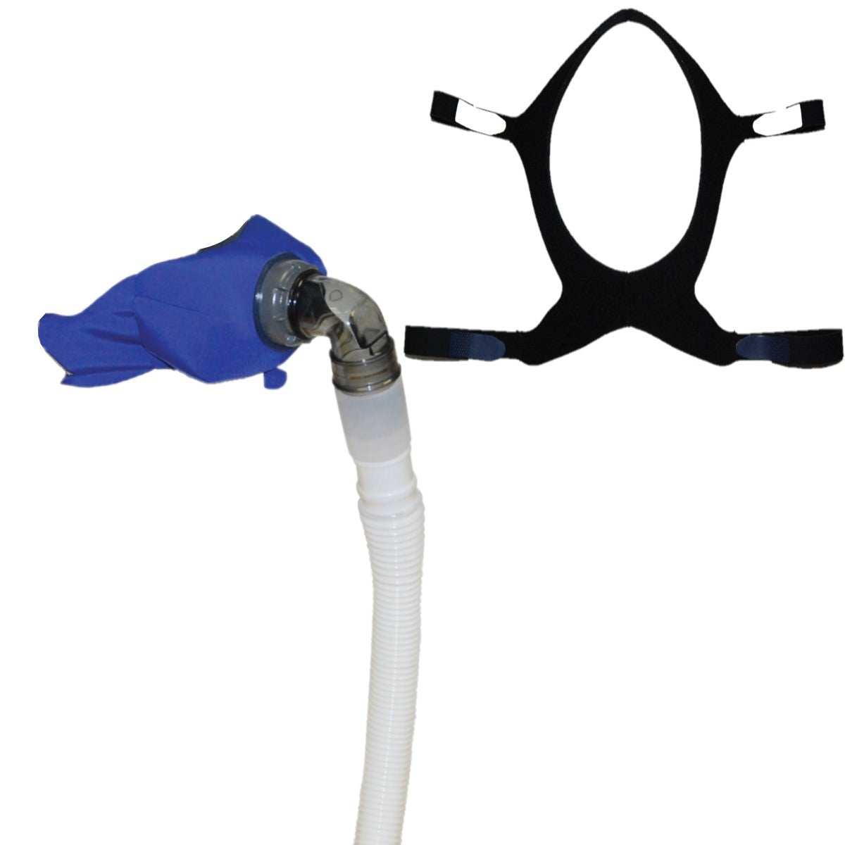 Stock photo of Circadiance SleepWeaver Elan nasal CPAP mask soft cloth cushion