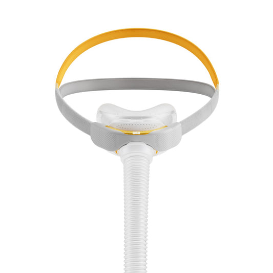 Stock photo of Fisher and Paykel Solo nasal CPAP mask system