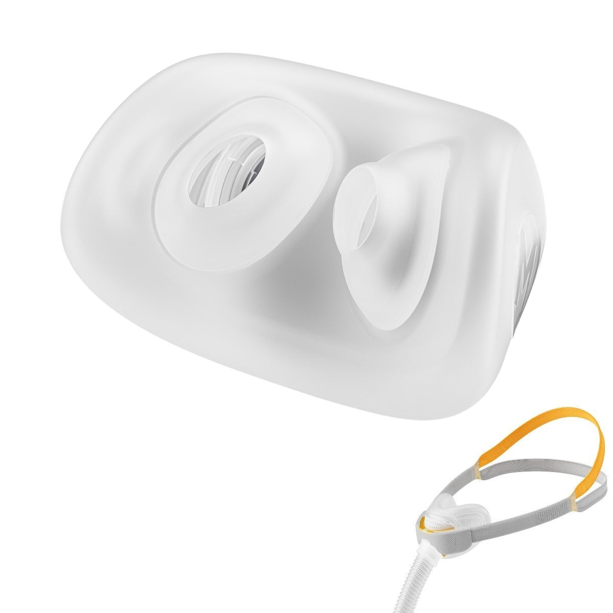 Stock photo of Fisher and Paykel Solo nasal pillow CPAP mask cushion seal