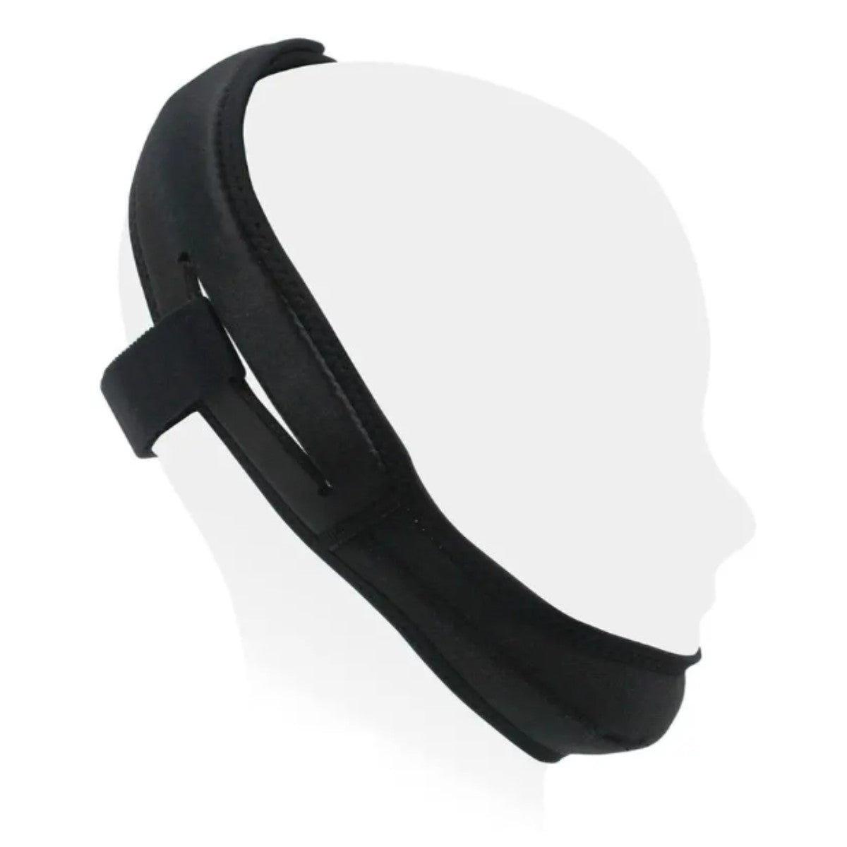 Stock photo of Sunset Healthcare Solutions Sunset Premium chin strap on mannequin head