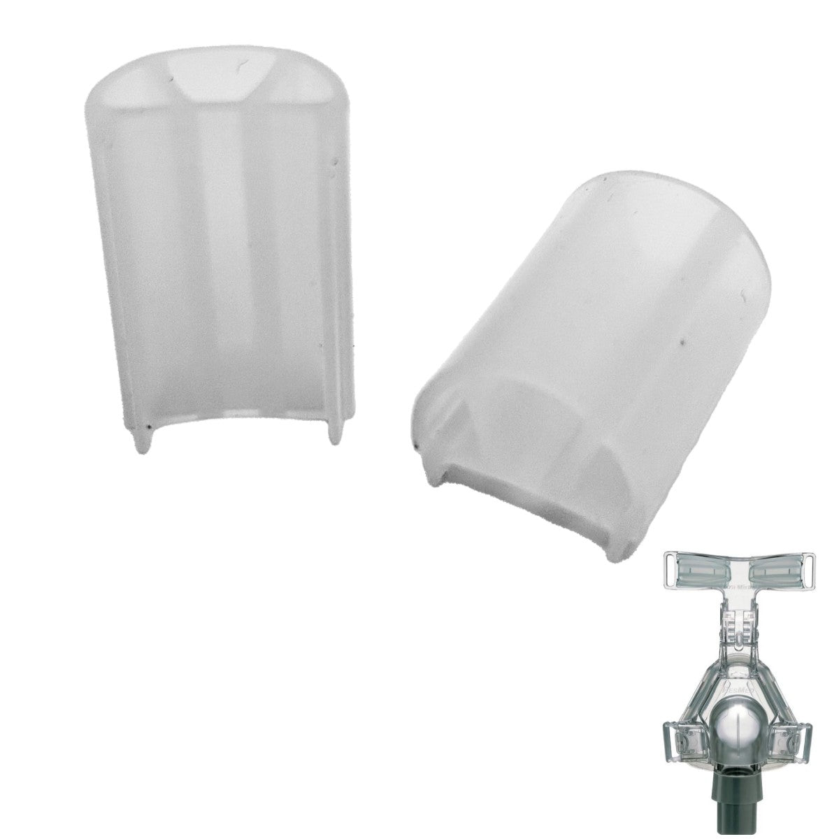 Stock photo of ResMed Ultra Mirage Full Face CPAP mask forehead pads 2 pack