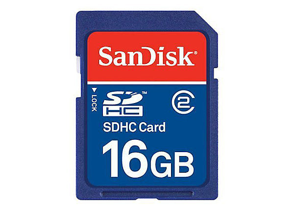 Stock Image of SanDisk 16 GB Universal SD Card