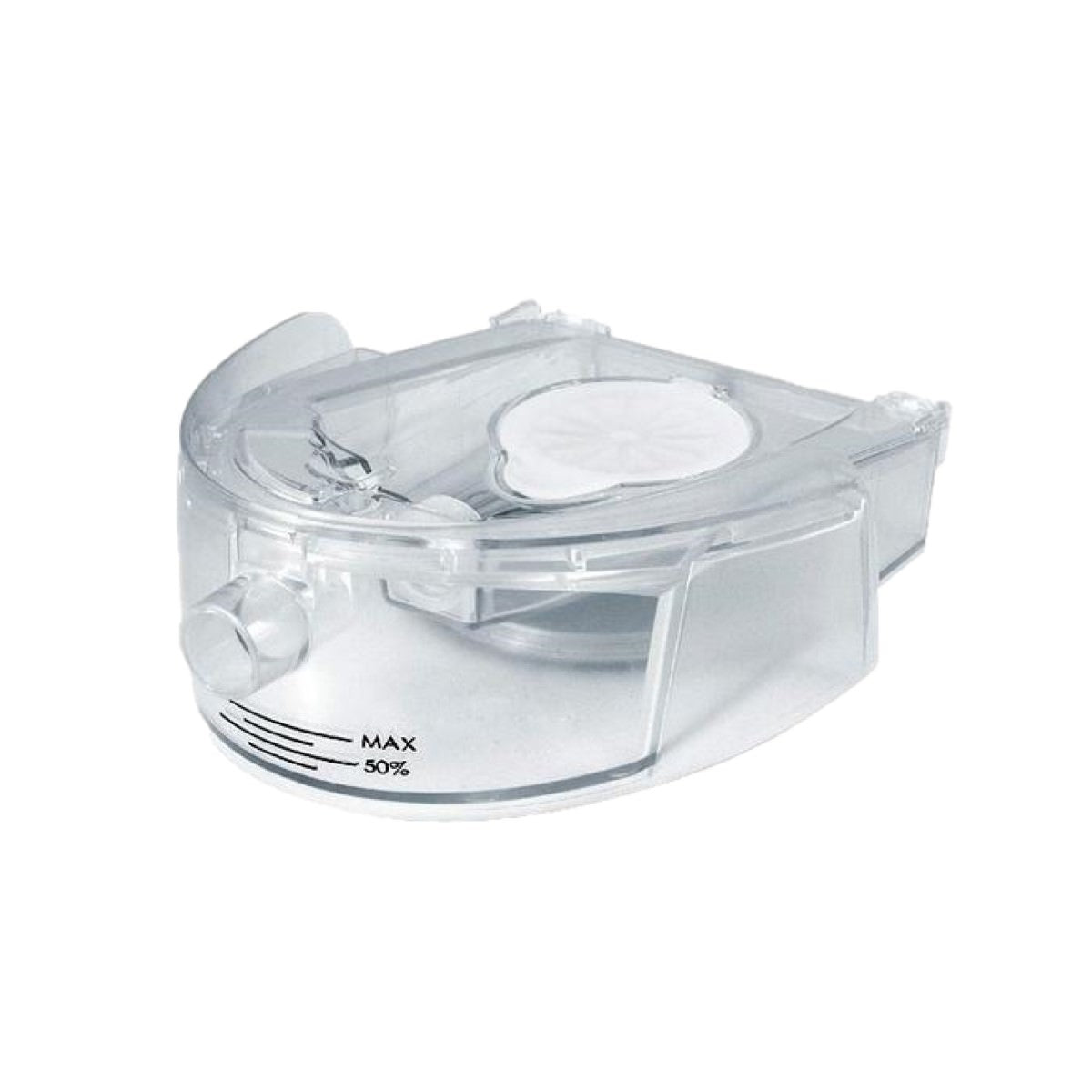 Stock photo of Somnetics Transcend water chamber for Transcend heated humidifier