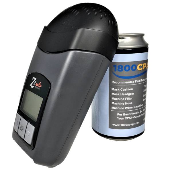 Stock photo a Breas Z2 Auto travel CPAP machine with Z-Breathe
