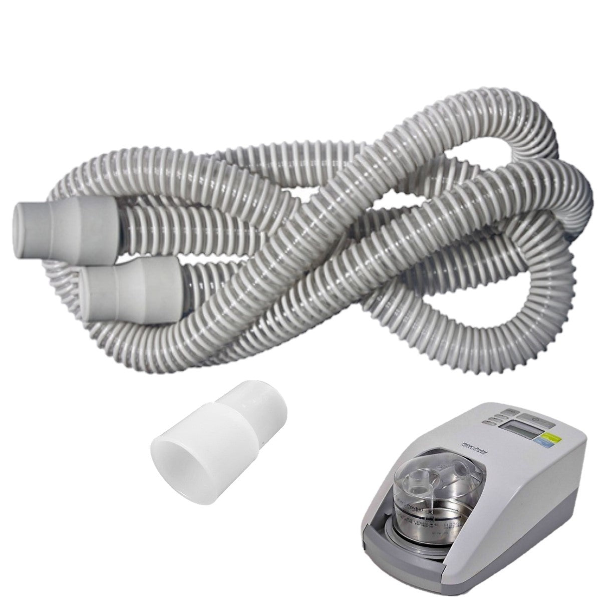 Stock Image of 6ft Tubing W/ Connector for Fisher & Paykel's HC220 & HC230 Series CPAP Machines 