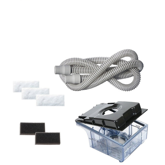 Stock Image of Philips Respironics 60 Series Standard Resupply CPAP Bundle 