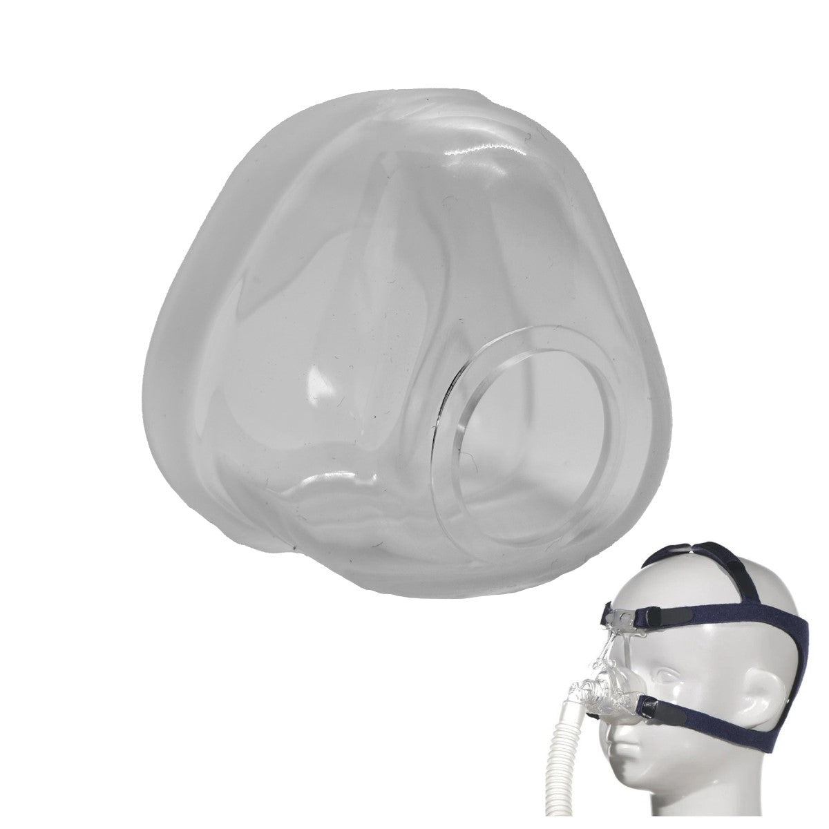 AG Industries Nonny Replacement Mask Cushion for Pediatrics W/ Pediatric Mannequin Head 