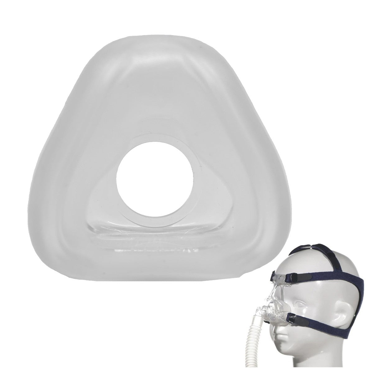 AG Industries Nonny Replacement Mask Cushion for Pediatrics W/ Pediatric Mannequin Head 