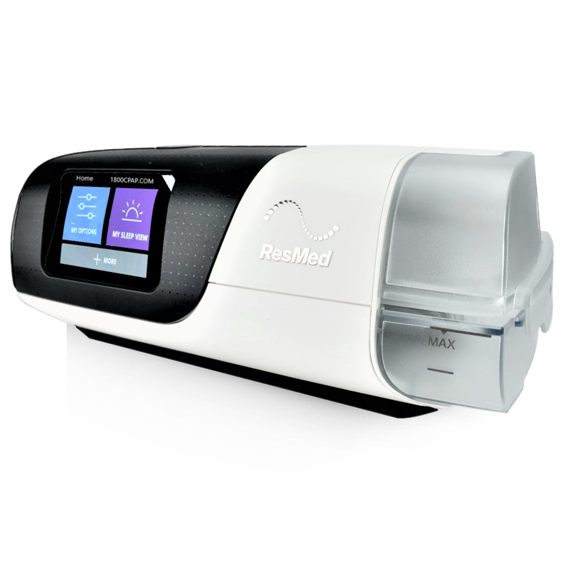 Angled Stock Image of ResMed AirSense 11 CPAP Machine - Certified Refurbished 