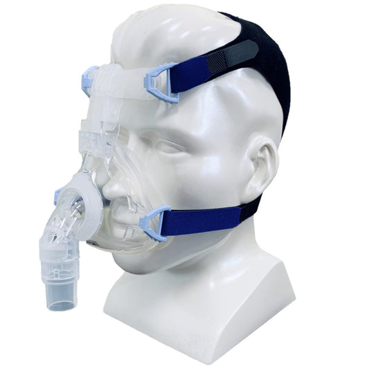 Stock Angled Image of EasyFit Full Face CPAP Mask by Drive DeVilbiss 