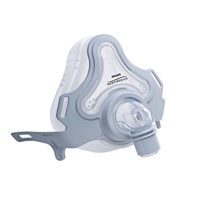 Stock photo of Philips Respironics FullLife full face CPAP mask without headgear