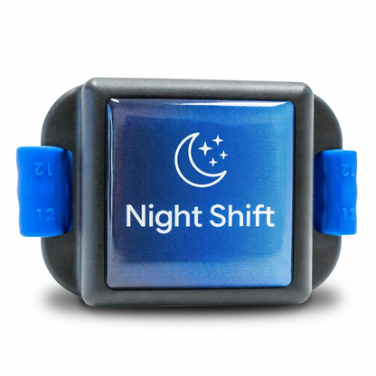 Night Shift Sleep Positioner with Chest Belt