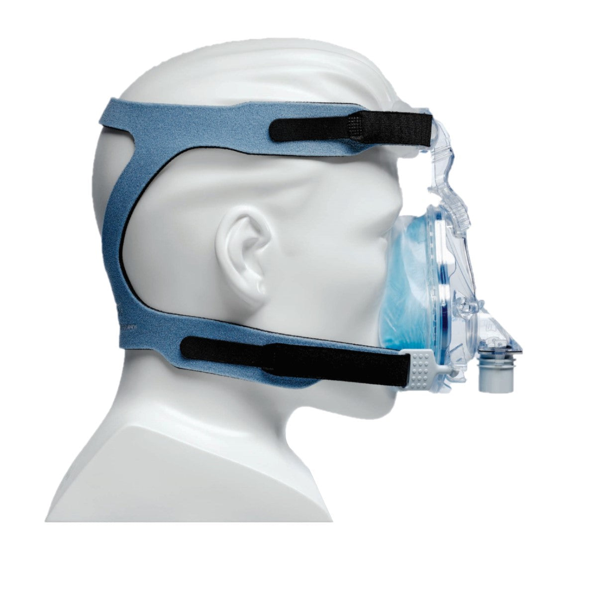 Stock photo of Philips Respironics Original ComfortGel full face CPAP mask with headgear