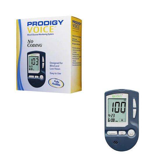 Stock photo of Prodigy Voice Blood Glucose Monitor