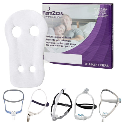 Stock photo of RemZzzs nasal pillow CPAP mask liners