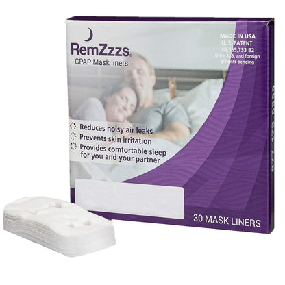 Stock photo of RemZzzs nasal pillow CPAP mask liners