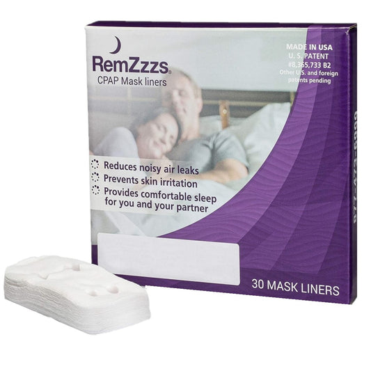 Stock photo of RemZzzs nasal pillow CPAP mask liners