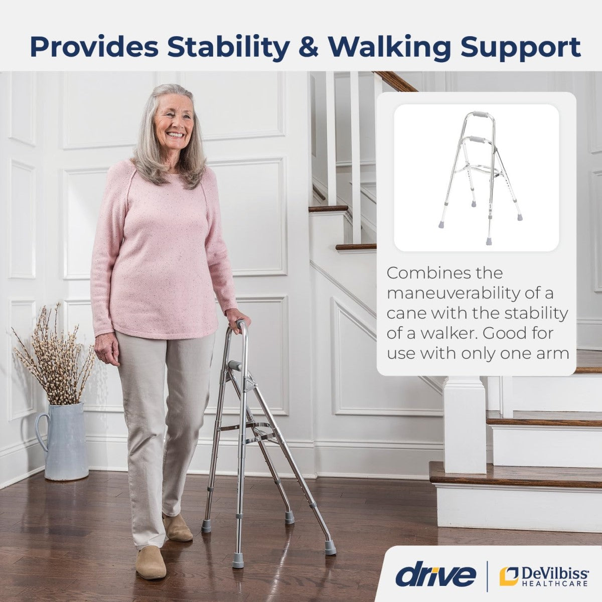 Product Image for Adult Side Walker by Drive DeVilbiss Healthcare 