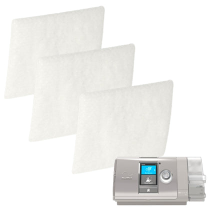 Stock Image of Replacement ResMed Air Series CPAP Filters - 3 Pack