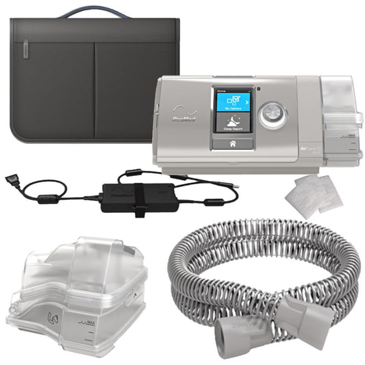 Stock Image of ResMed AirCurve 10 S Bi-Level CPAP Machine W/ Accessories 
