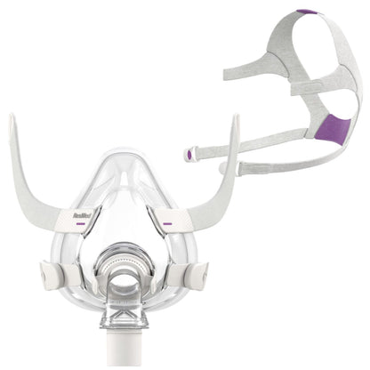 Stock Image of ResMed AirFit F20 for Her Full Face CPAP Mask W/ Optional Headgear 