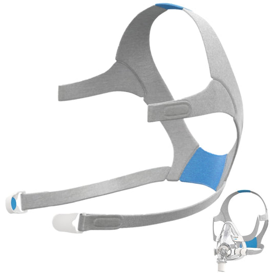 Angled Stock Image of Replacement Headgear Strap for ResMed AirFit F20 Full Face CPAP Mask