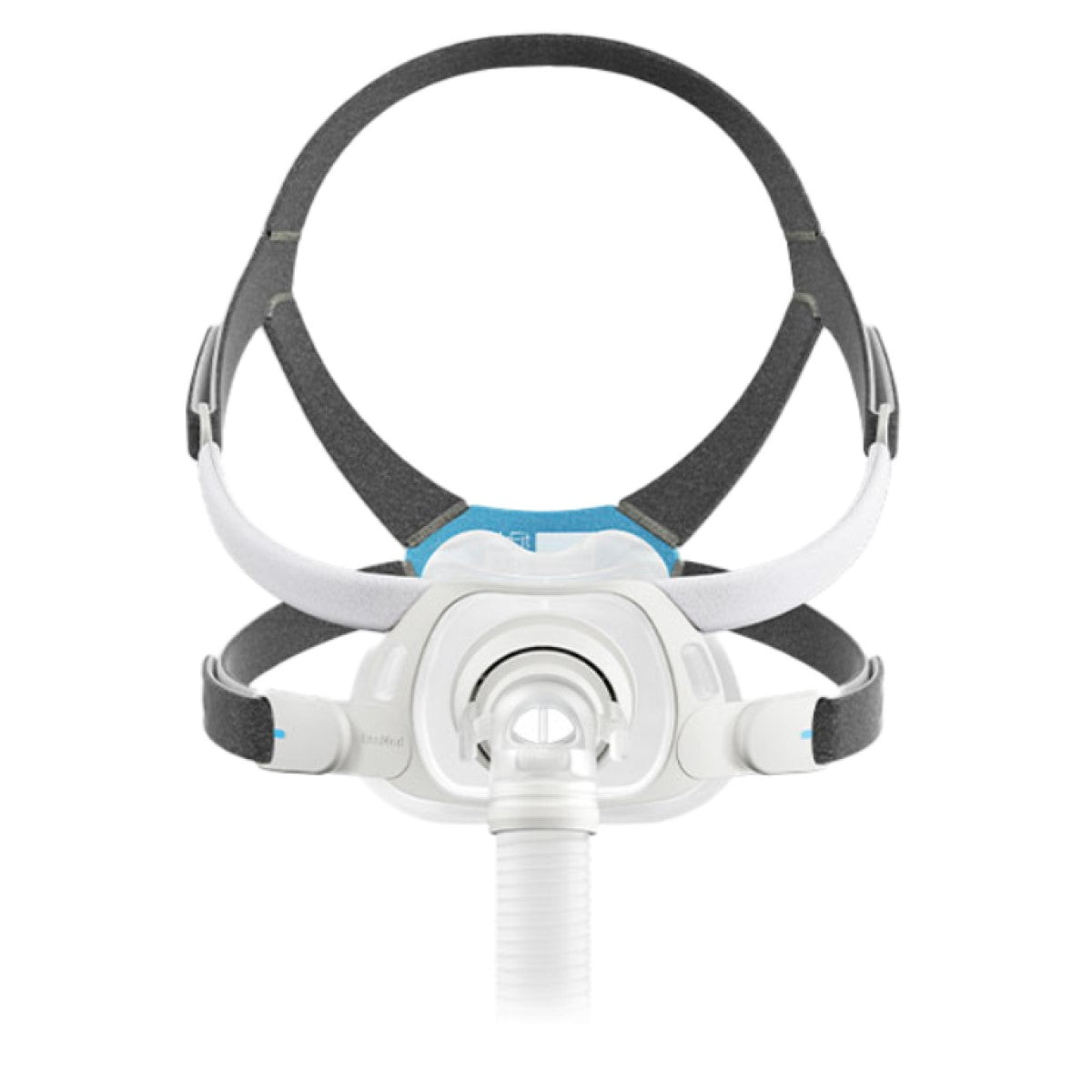 Front View of ResMed's AirFit F40 Full Face CPAP Mask W/ Headgear 