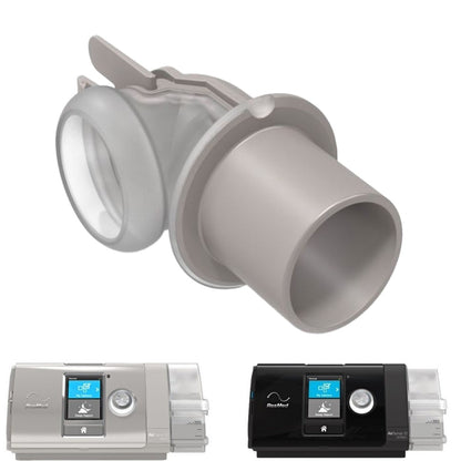 Stock Image of Replacement Air Outlet Adapter for ResMed AirSense 10 CPAP Machine 