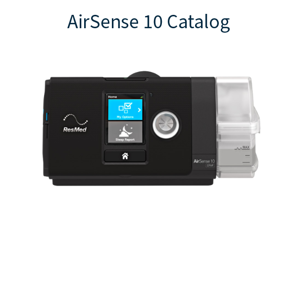Stock Image of ResMed AirSense 10 CPAP Machine Catalog Hero