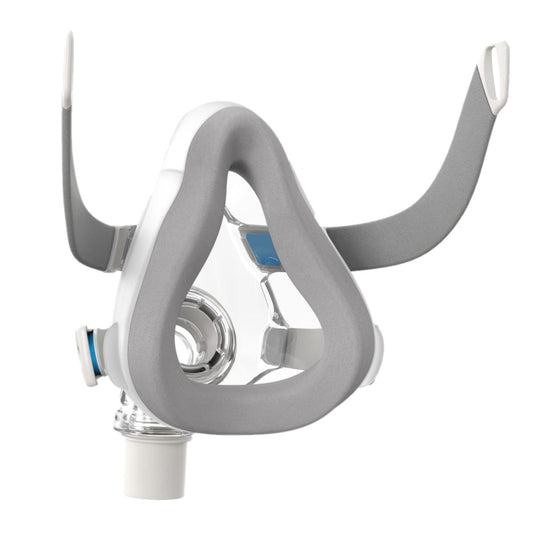 Stock photo of ResMed AirTouch F20 full face CPAP mask without headgear