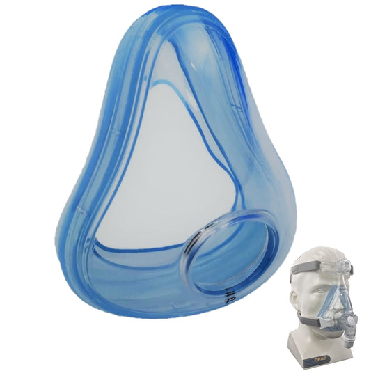 Right facing stock photo of Philips Respironics Amara Gel full face CPAP cushion