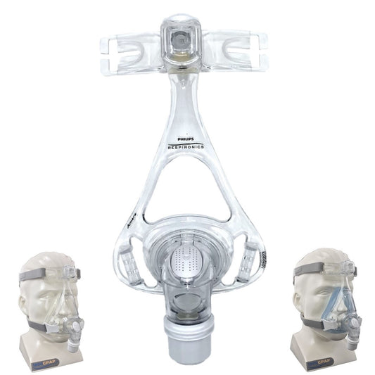 Stock photo of Philips Respironics Amara full face CPAP mask frame