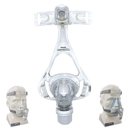 Stock photo of Philips Respironics Amara full face CPAP mask frame