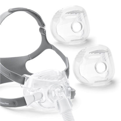 Stock photo of Philips Respironics Amara View full face CPAP mask fit pack
