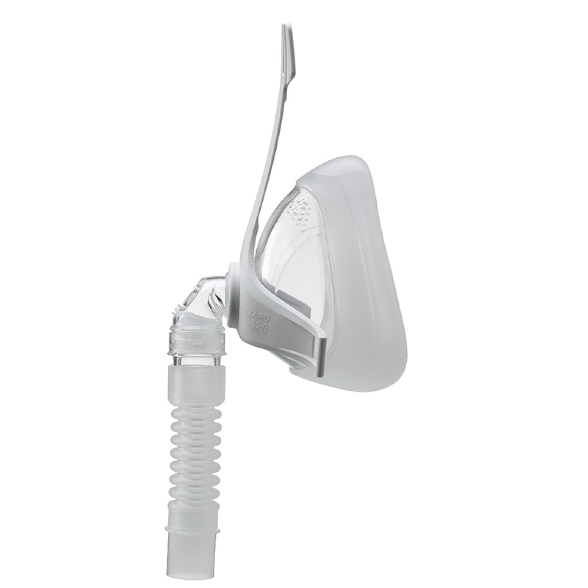 Stock photo of Apex Medical Wizard 320 full face CPAP mask without headgear