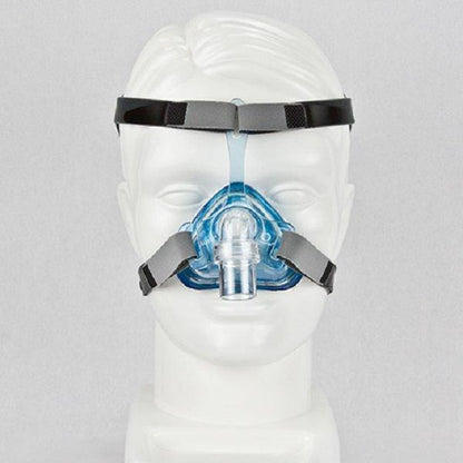 Stock photo of SleepNet Aura Gel nasal CPAP mask with EZ Fit Headgear