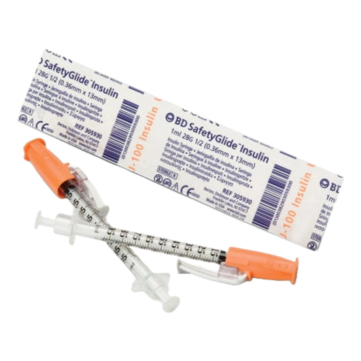 BD Safetyglide Insulin Needle 305930
