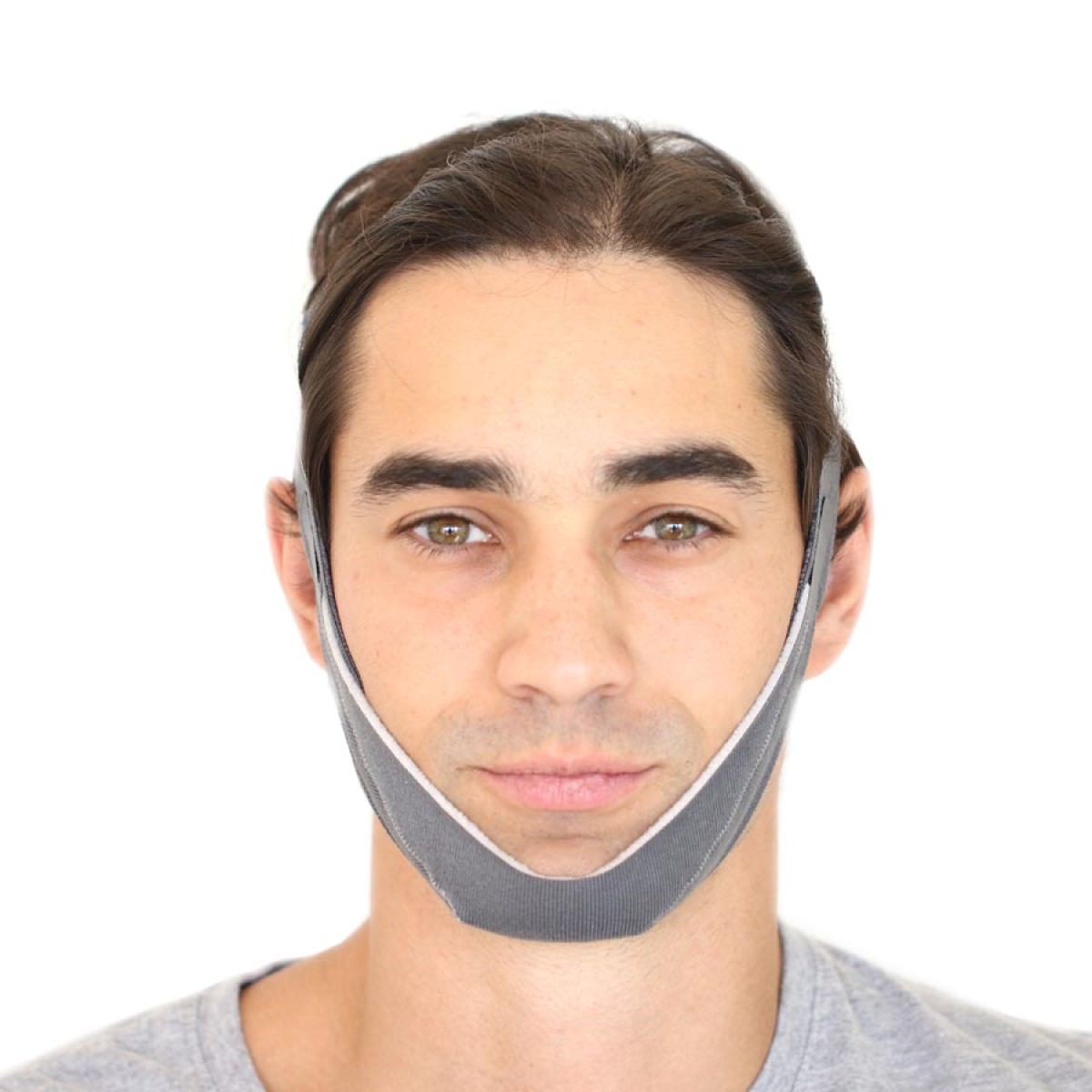 Stock photo of man wearing Choice One Medical Best in Rest Adjustable Chin Strap
