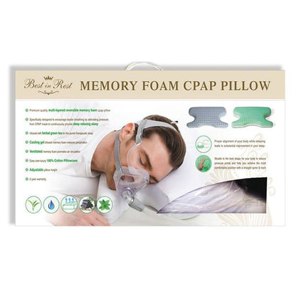 Stock photo of Choice One Medical Best in Rest Memory Foam CPAP Pillow