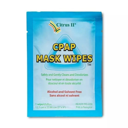 Stock photo of Citrus II CPAP Mask Wipes