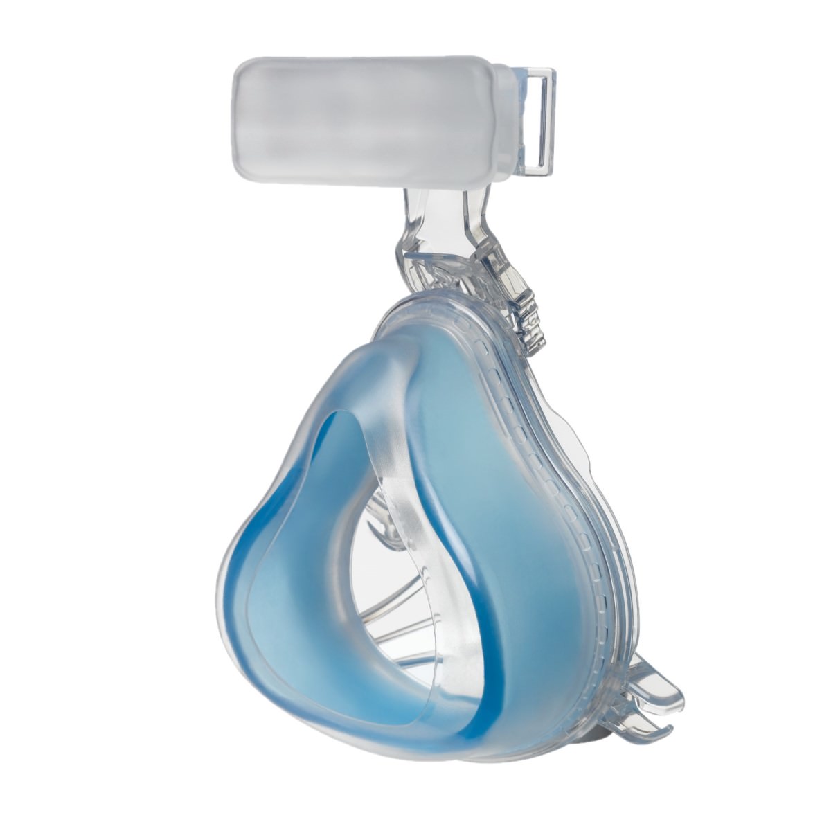 Stock photo of Philips Respironics ComfortGel Blue full face CPAP mask without headgear