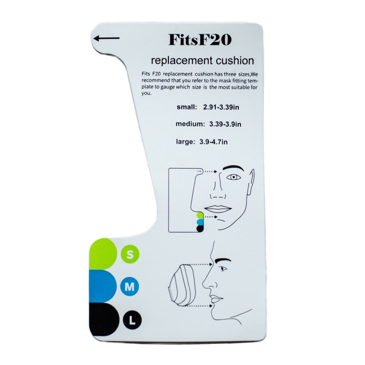 AirFit F20 Compatible Full Face Cushion Seal – 1800CPAP.COM