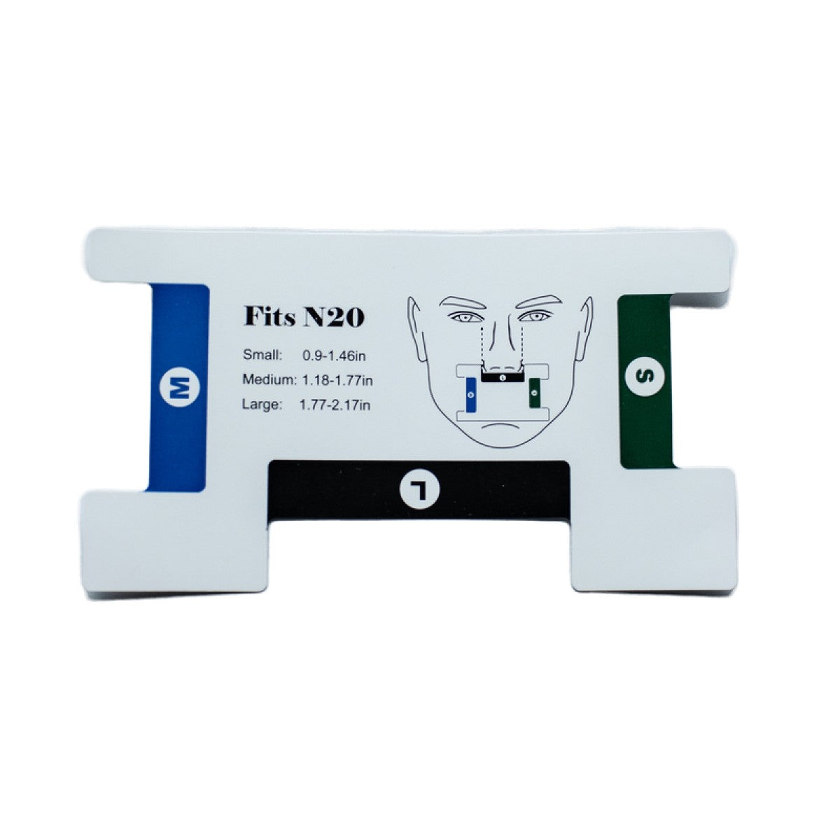 AirFit N20 Compatible Nasal Cushion Sizing Guide