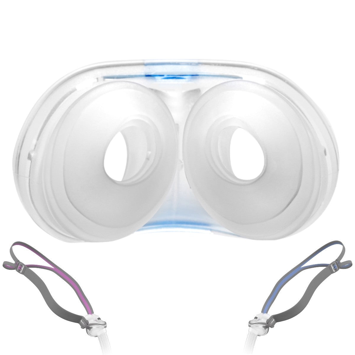 AirFit P10 Compatible Nasal Pillow Cushions Rear View