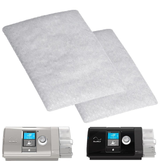 Stock image of ResMed S9 AirSense 10 Series standard CPAP replacement filters two pack