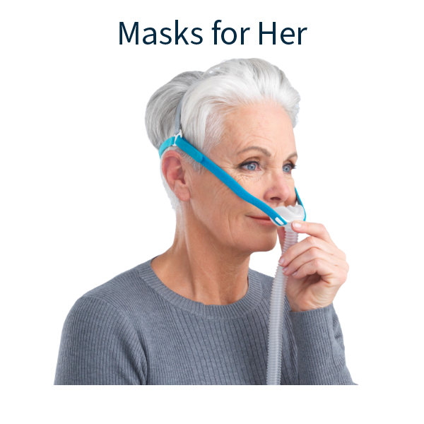 Cover Photo of Masks For Her CPAP Masks Collection