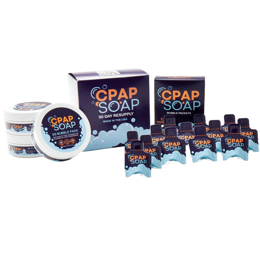 Stock Image of CPAP Soap Cleaning Kit - 90 Day Supply