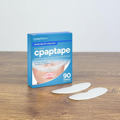 Stock Image of CPAPTape Mouth Tape for CPAP by cpaphero