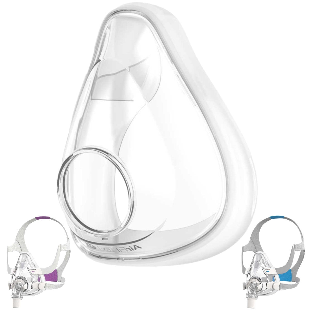 Stock photo of ResMed AirFit F20 Series full face CPAP mask cushion